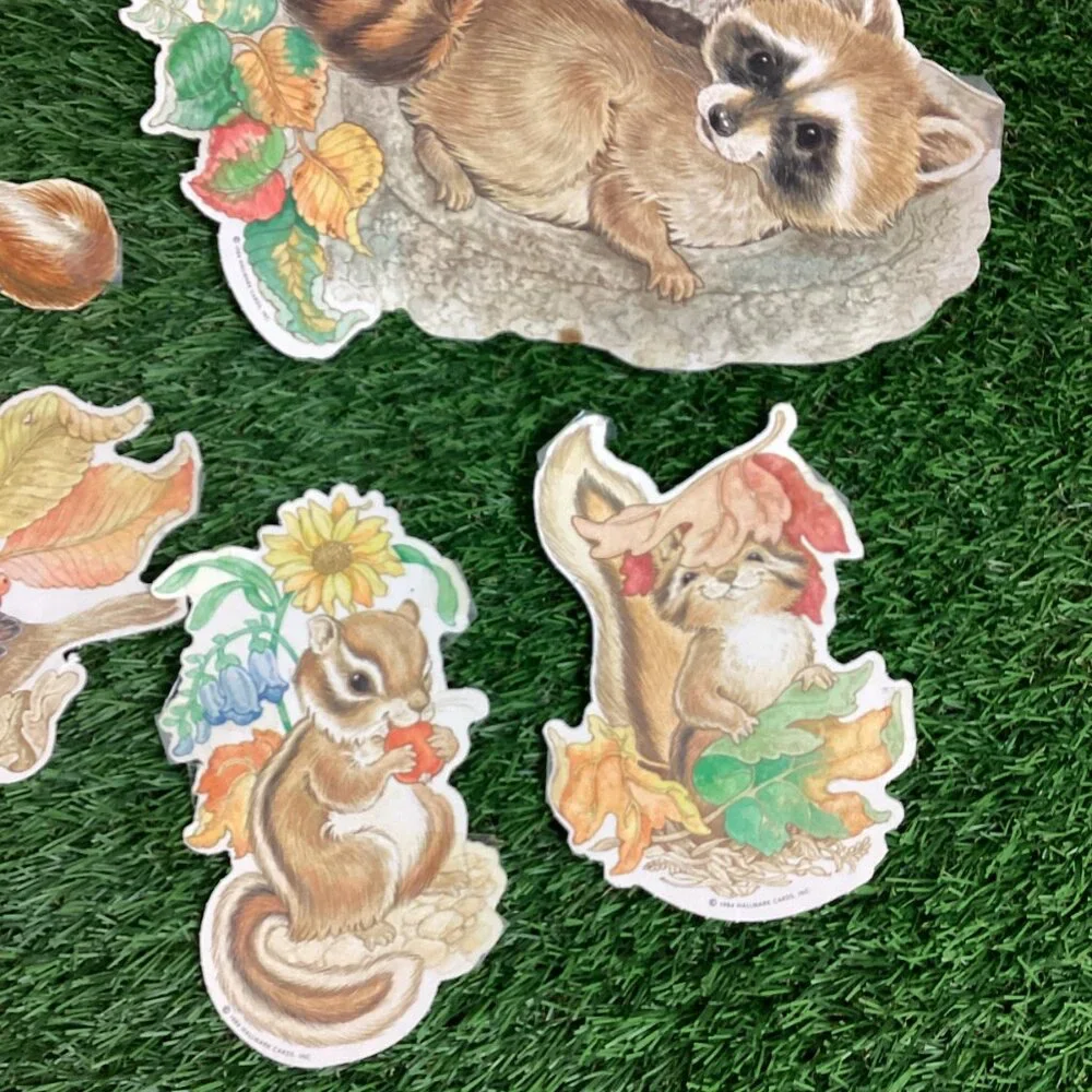Vintage Easter Spring Window Card Art